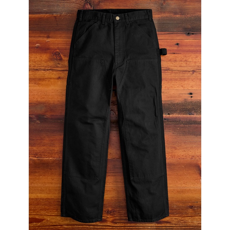 11.5oz Cotton Canvas Painter Pant in Black
