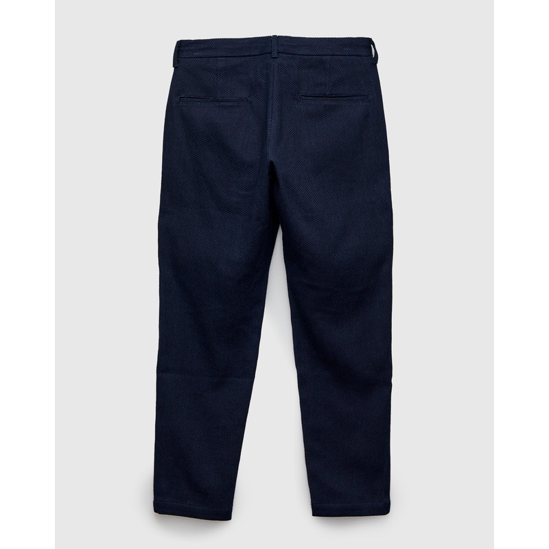 11oz Sashiko Easy Tapered Pants in Indigo