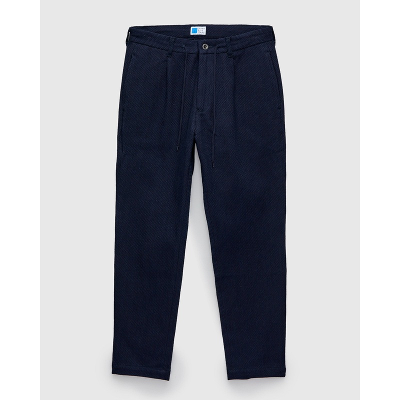 11oz Sashiko Easy Tapered Pants in Indigo