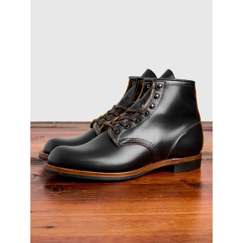 9060 Flatbox Beckman Boot in Black Klondike