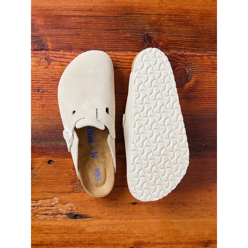 Boston Clog in Antique White