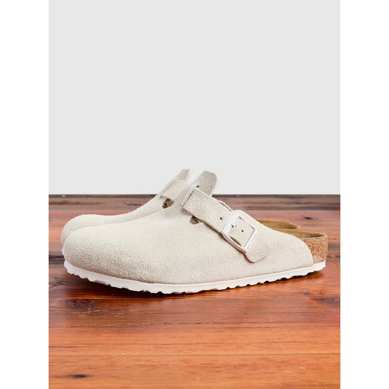 Boston Clog in Antique White