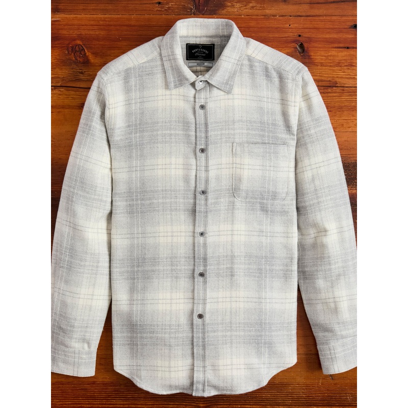 Fabri Button-Up Shirt in Slate