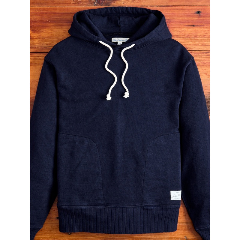 RFHD01 “Good Basics” Rugged Fleece 16oz Hoodie in Dark Navy