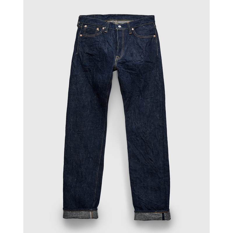 S500AX “Ai-Plus” 18oz Natural Indigo Selvedge Denim – Regular Straight Fit
