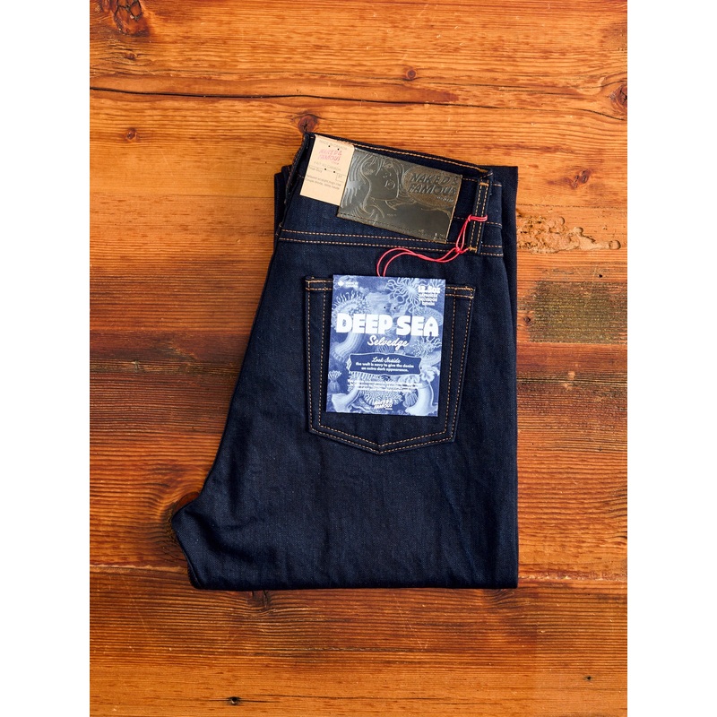 “Deep Sea Selvedge” 12.5oz Double Indigo Selvedge Denim – True Guy Fit