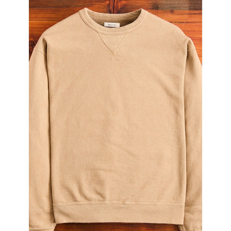 Crewneck Sweatshirt in Coffee