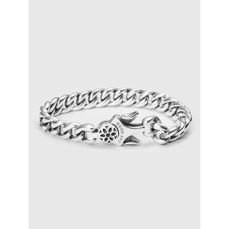Model 10 Bracelet Size 4A in Sterling Silver
