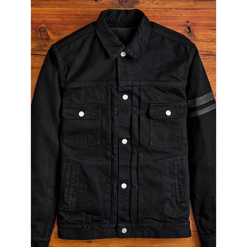 2105SP-OD “Sumi Ink Overdye” 15.7oz Selvedge Denim Type-2 Jacket