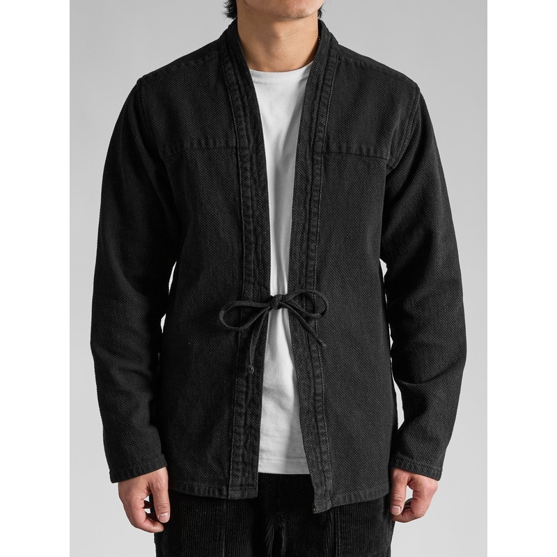 “Black Kikko” Kimono Shirt