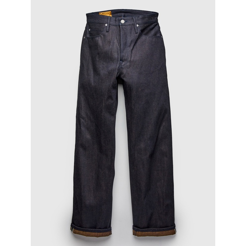 “Blue Brown Modesto” 16oz Selvedge Denim – Straight Fit