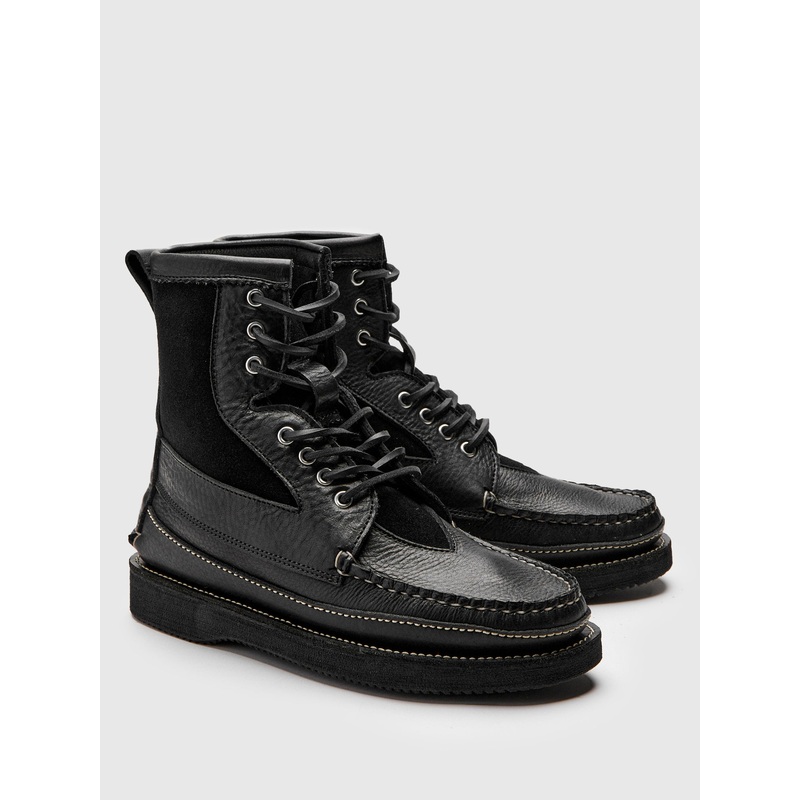 Rangeley Boot in Black Grizzly