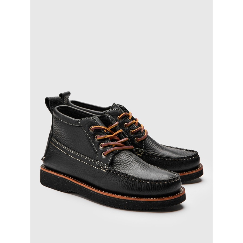Trailside Chukka Boot in Black Grizzly