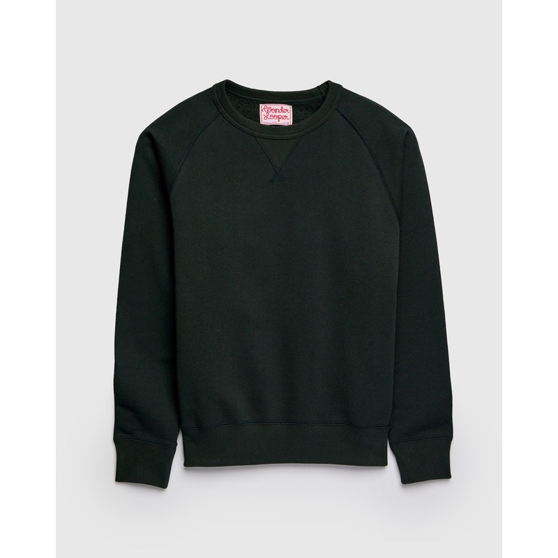 Super Looper Crewneck in Sumi Black
