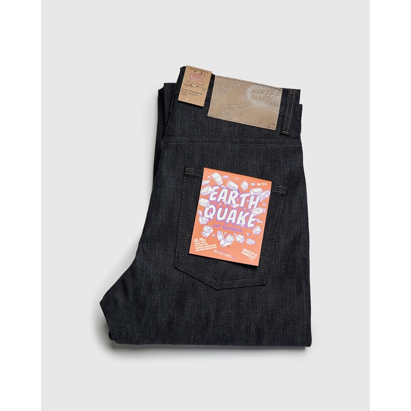 “Earthquake – Left Hand Twill” 13.75oz Selvedge Denim – Easy Guy Fit