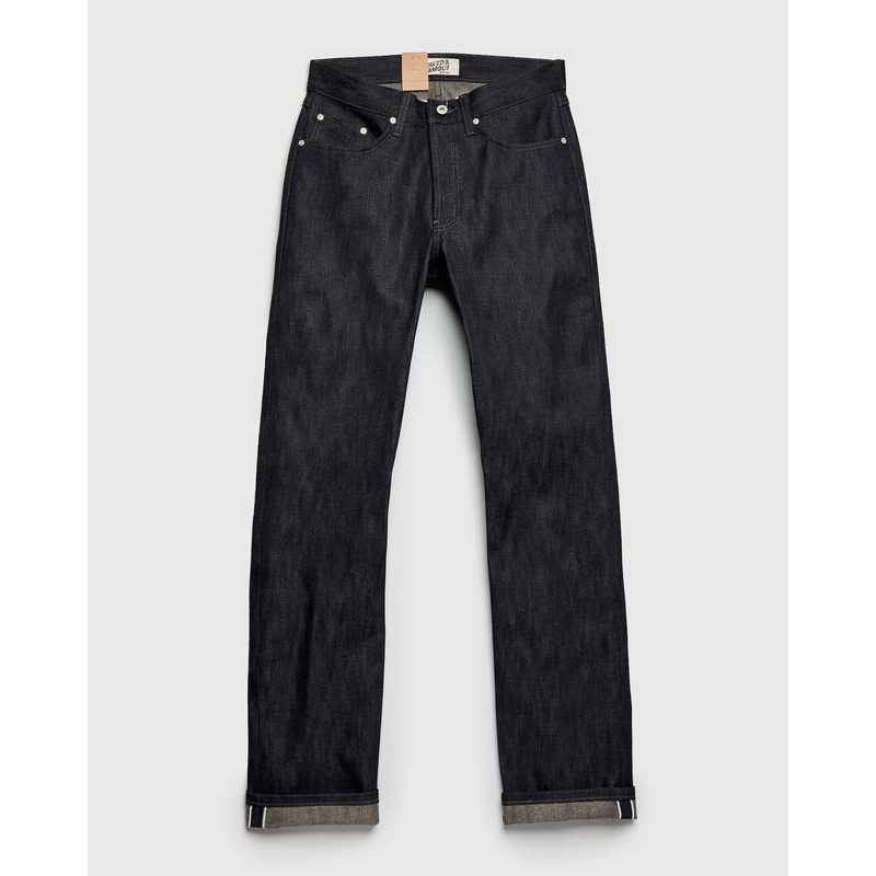 “Earthquake – Left Hand Twill” 13.75oz Selvedge Denim – True Guy Fit