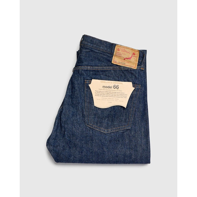 “Model 66” 14oz Selvedge Denim – Straight Fit