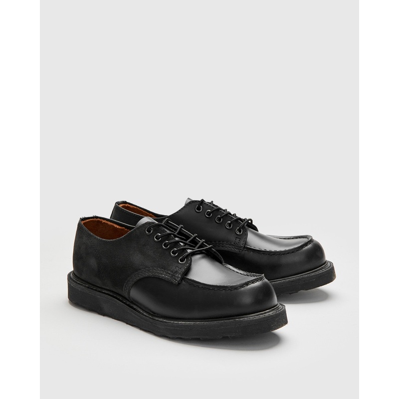 Engineered Garments x Red Wing “Shop Moc” Oxford in Triple Black