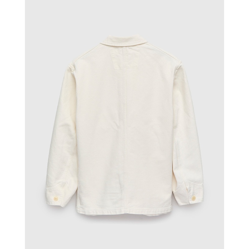 Yukizarashi Sashiko Coverall Jacket in Natural