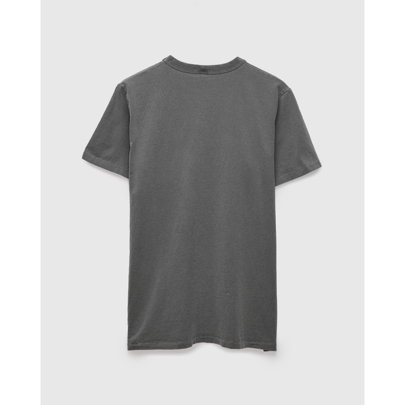 Pigment Dyed Pocket Tee in Gunmetal