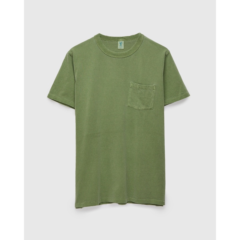 Pigment Dyed Pocket Tee in Spruce