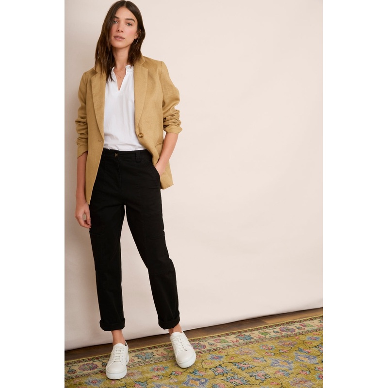 Ellena Cargo Trouser – Black