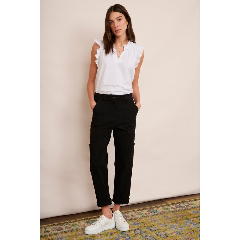 Ellena Cargo Trouser – Black