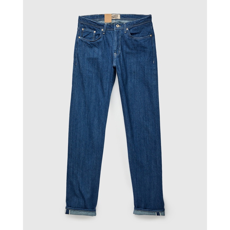 “High Noon” 10oz Lightweight Selvedge Denim – Weird Guy Fit