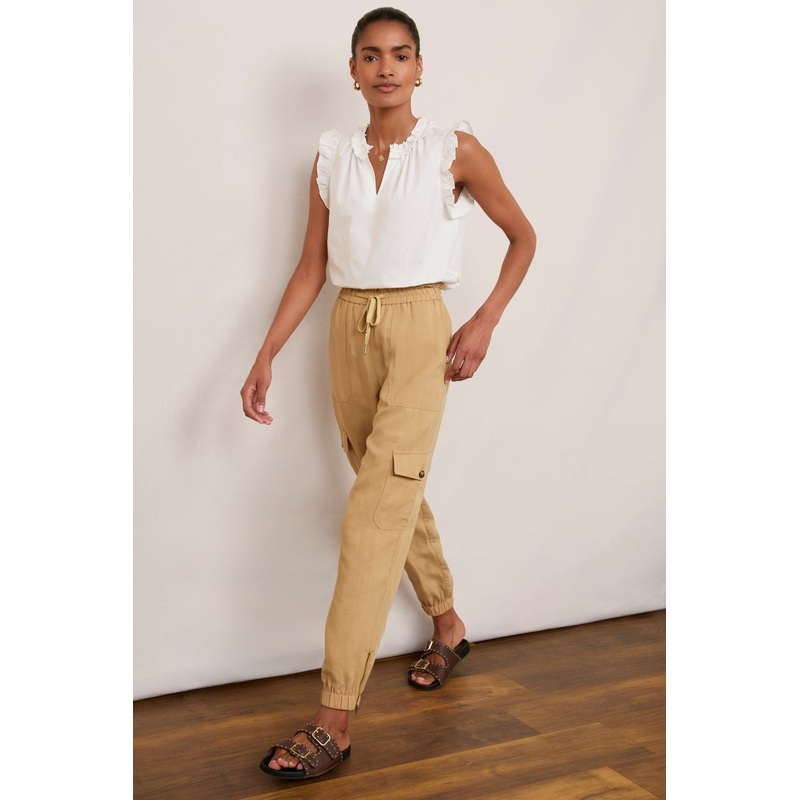 Aniyah Cargo Trouser – Tan