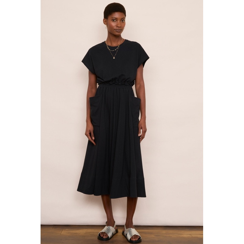 Carolina Jersey Dress – Black