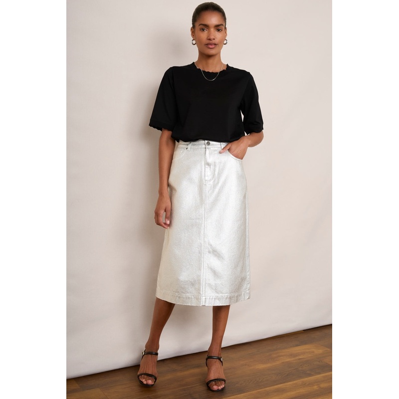 Eden Skirt – Silver