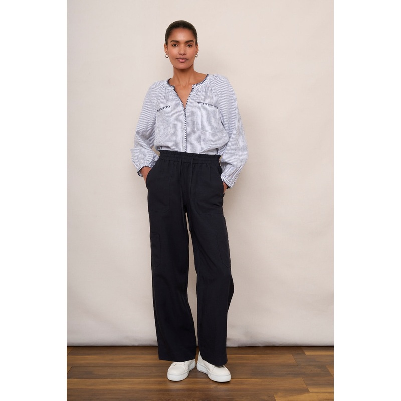 Maya Cargo Trouser – Midnight