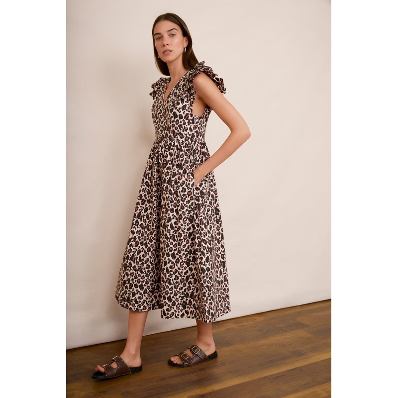 Luna Dress – Leopard