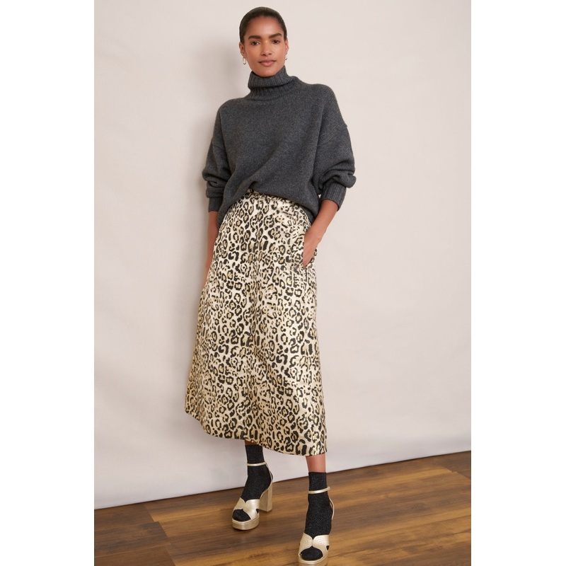 Madeline Skirt – Leopard
