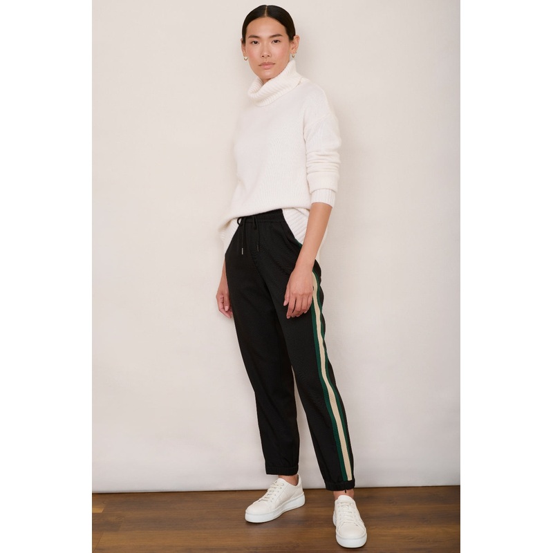 Anya Cuff Jogger Trouser – Black