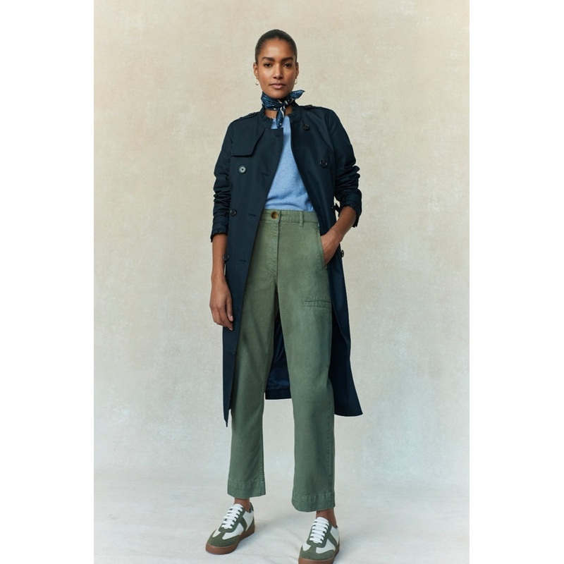 Jayla Cargo Trouser – Moss Green