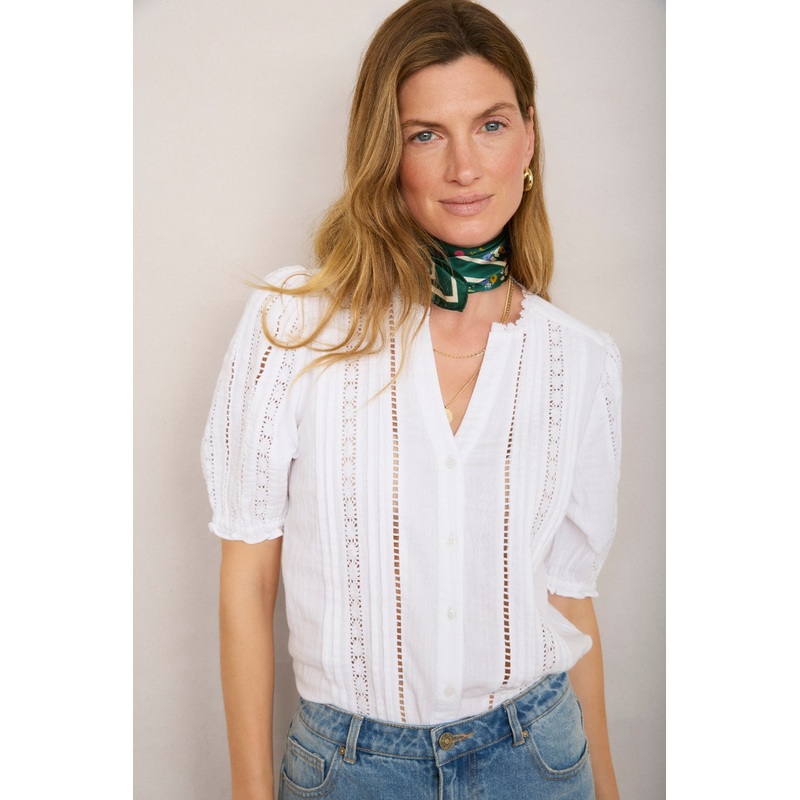 Melissa Blouse – White