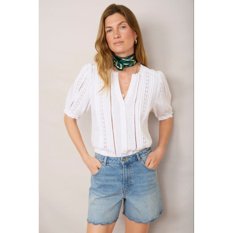 Melissa Blouse – White