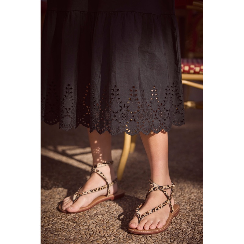 Silvie Sandal – Leopard Pony