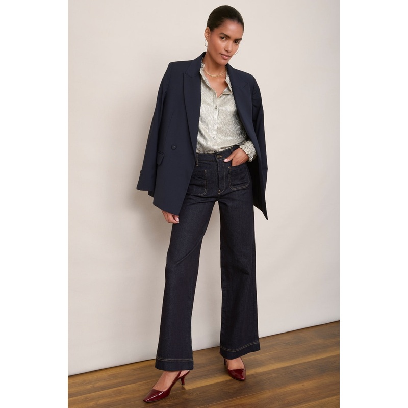 Felicity Flare Jean – Indigo