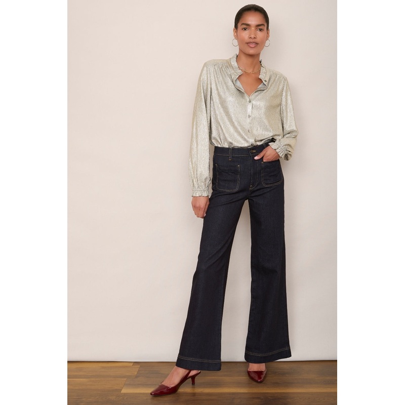 Felicity Flare Jean – Indigo