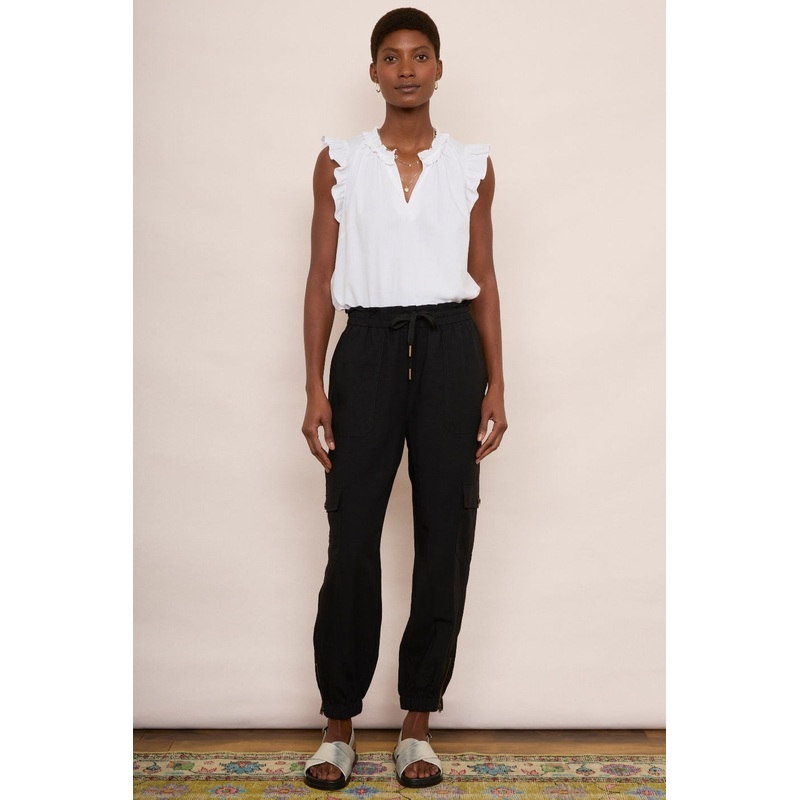 Aniyah Cargo Trouser – Black