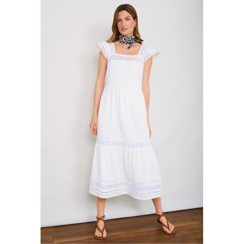Claudie Dress – White