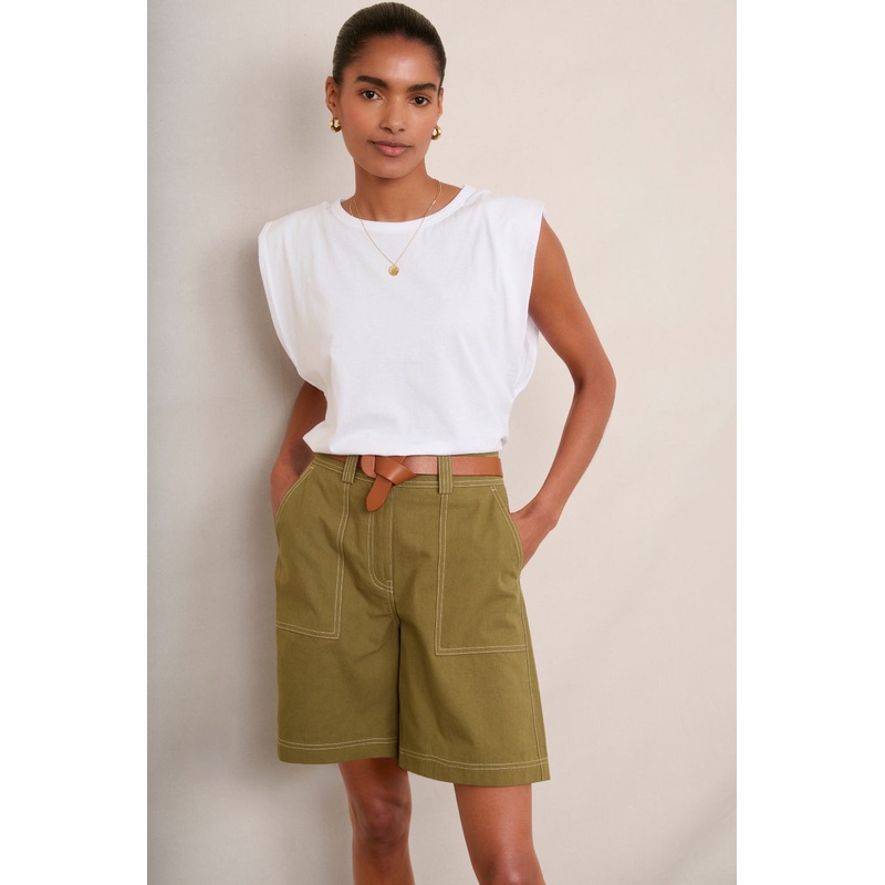 Coralie Cargo Short – Khaki