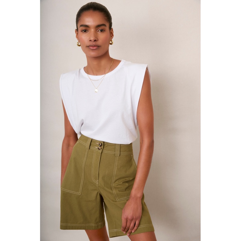 Coralie Cargo Short – Khaki