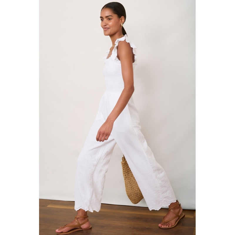 Tasia Jumpsuit – White