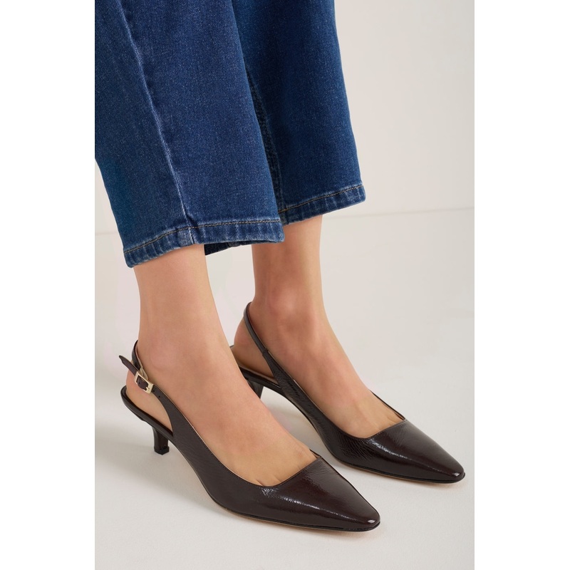 Carly Kitten Heel – Cocoa