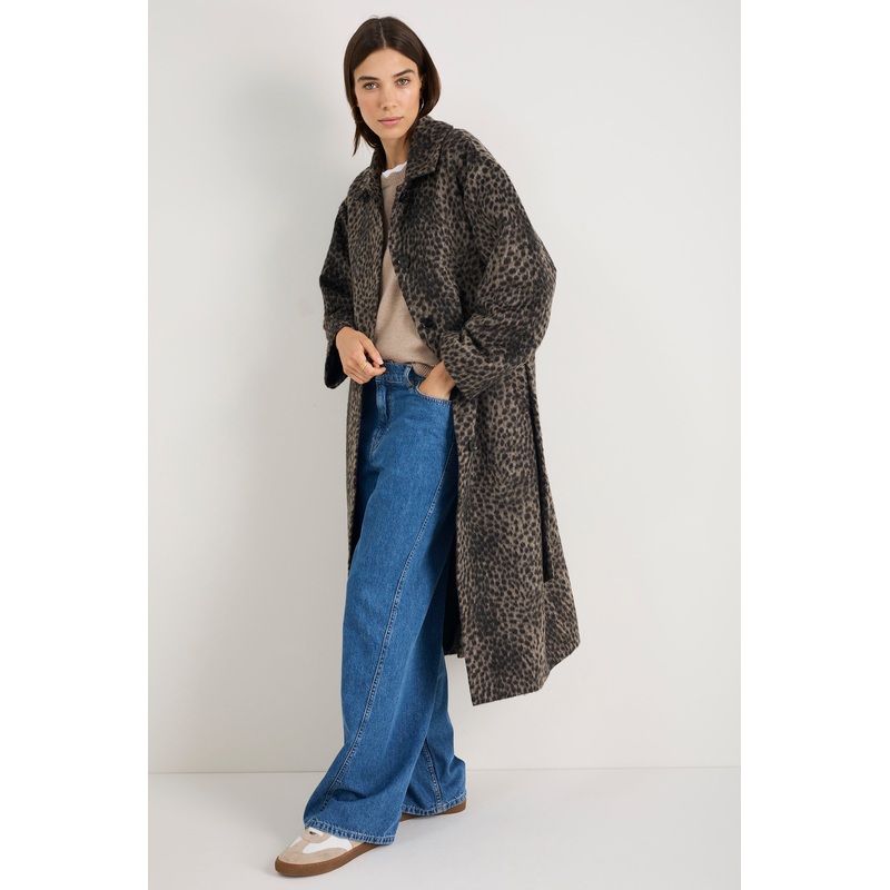 Cath x WYSE Caroline Coat – Cheetah