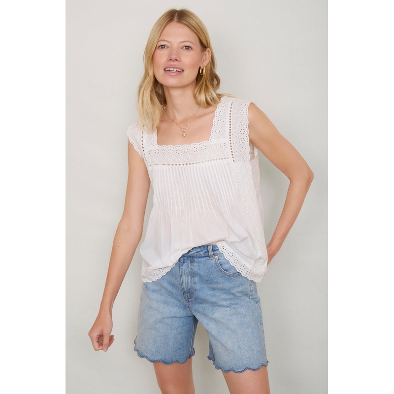 Celeste Top – White