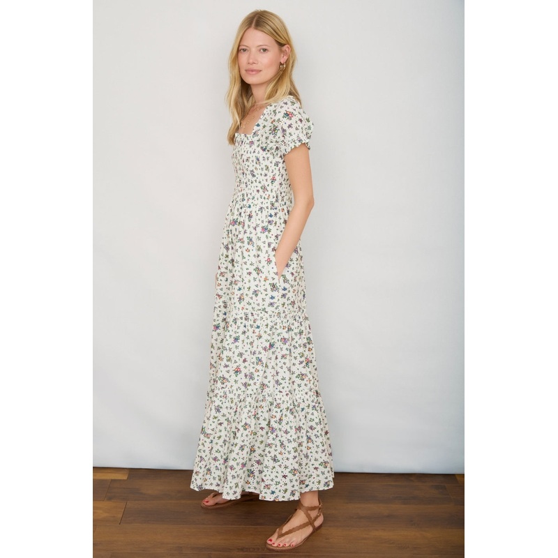 Tallula Dress – Vintage Scatter Floral